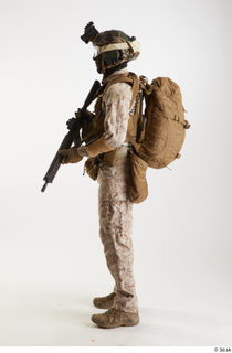  Photos Casye Schneider Paratrooper holding gun standing whole body 0003.jpg